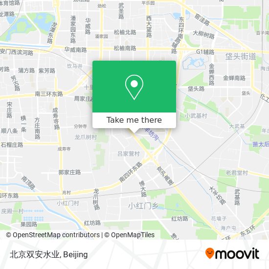 北京双安水业 map