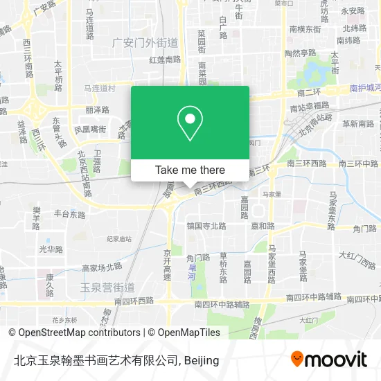 北京玉泉翰墨书画艺术有限公司 map