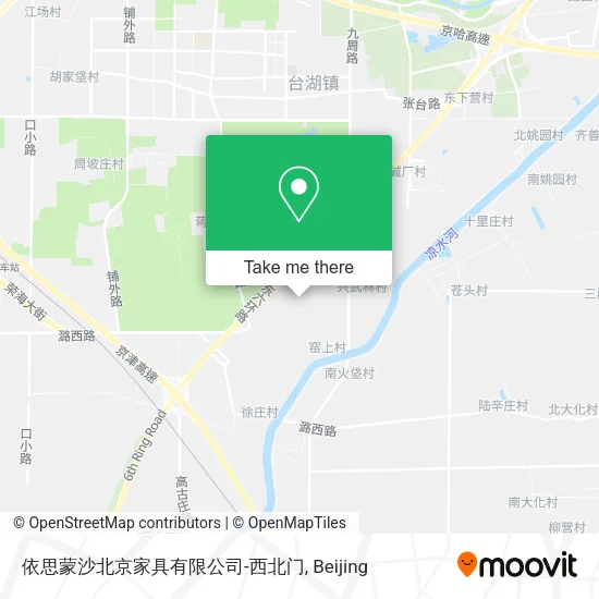 依思蒙沙北京家具有限公司-西北门 map