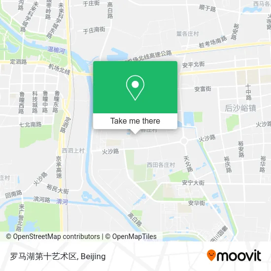 罗马湖第十艺术区 map