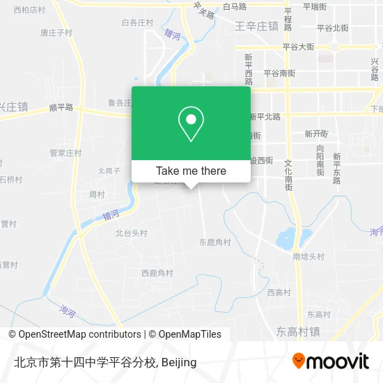 北京市第十四中学平谷分校 map