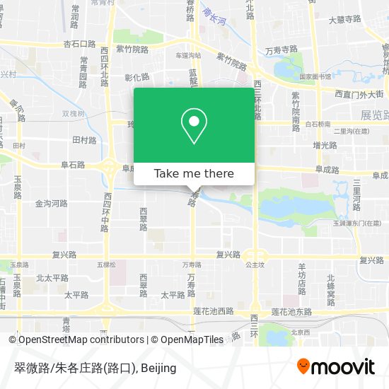 翠微路/朱各庄路(路口) map