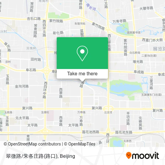 翠微路/朱各庄路(路口) map