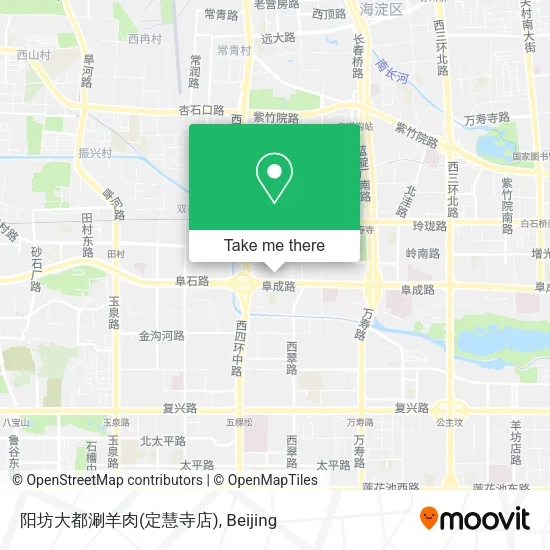 阳坊大都涮羊肉(定慧寺店) map