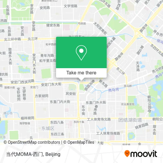 当代MOMA-西门 map