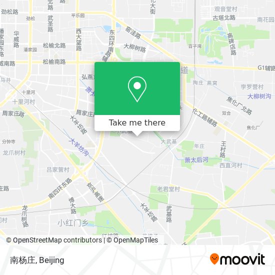 南杨庄 map
