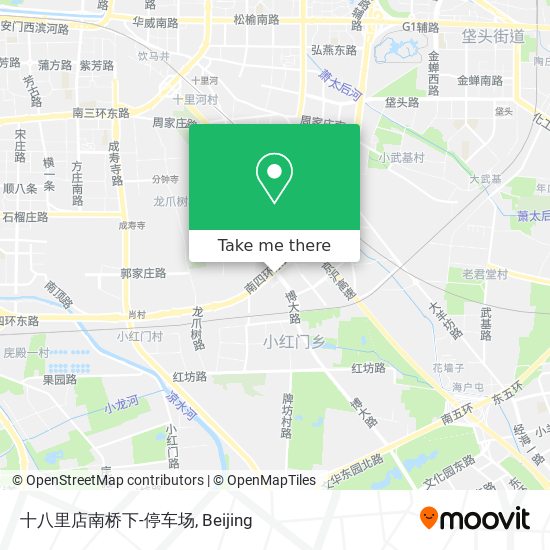 十八里店南桥下-停车场 map