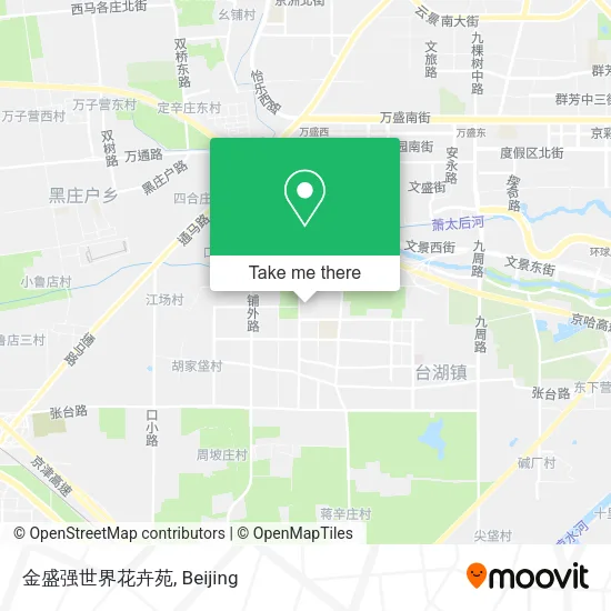 金盛强世界花卉苑 map