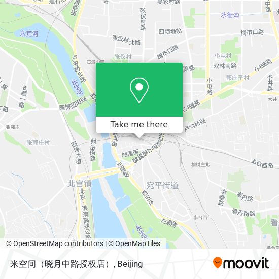 米空间（晓月中路授权店） map