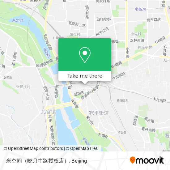米空间（晓月中路授权店） map