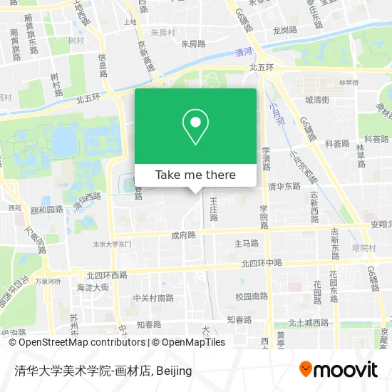 清华大学美术学院-画材店 map