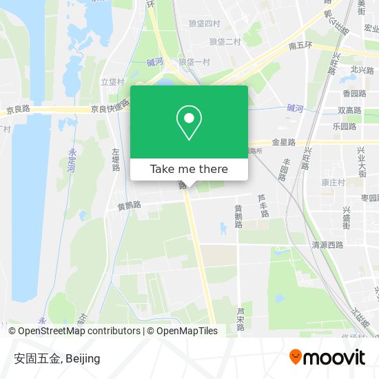 安固五金 map