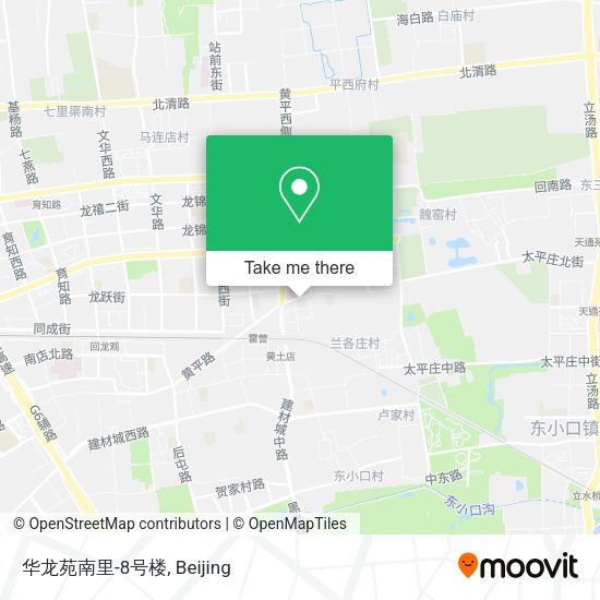 华龙苑南里-8号楼 map