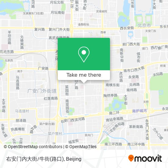 右安门内大街/牛街(路口) map