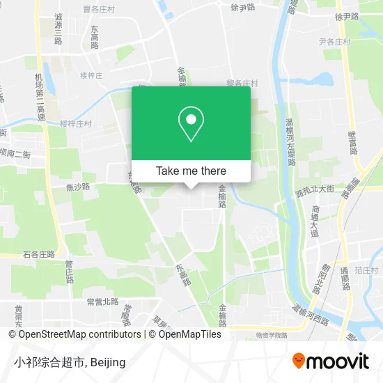 小祁综合超市 map