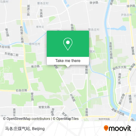 马各庄煤气站 map