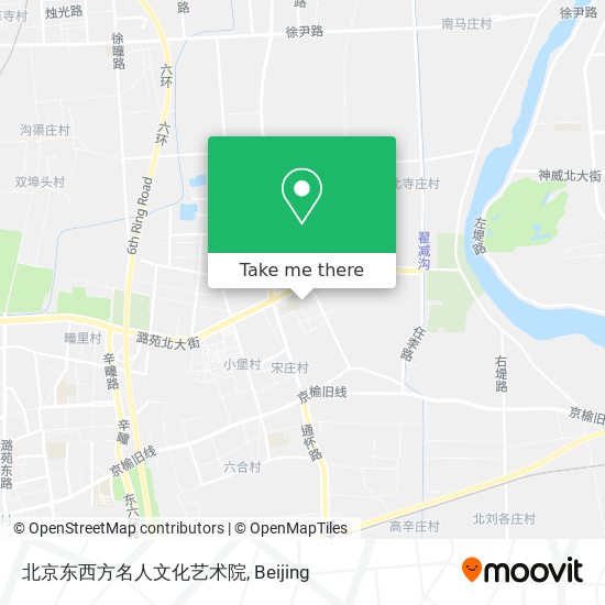 北京东西方名人文化艺术院 map