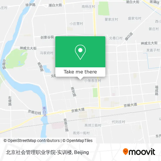 北京社会管理职业学院-实训楼 map
