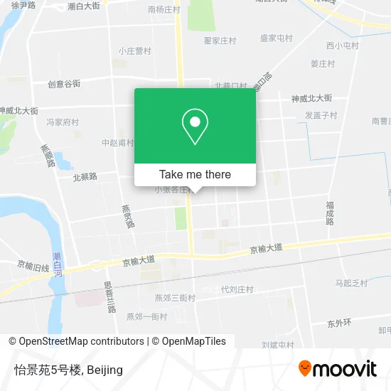 怡景苑5号楼 map