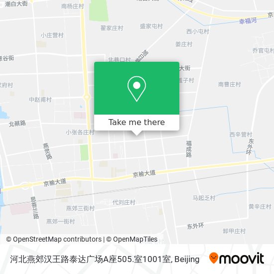 河北燕郊汉王路泰达广场A座505.室1001室 map