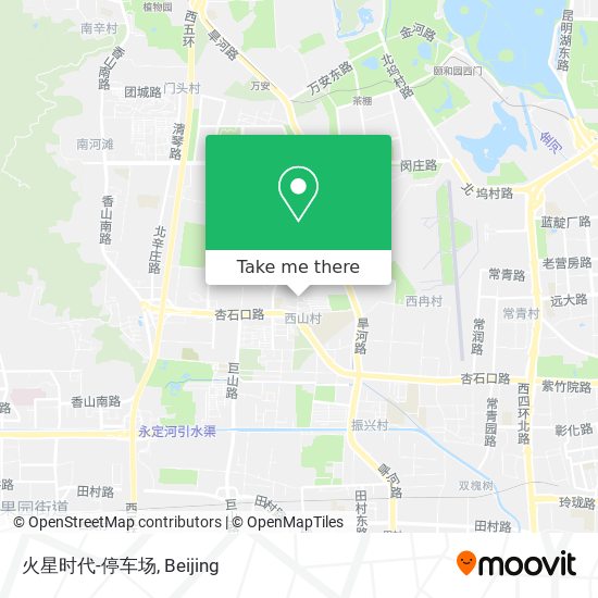 火星时代-停车场 map