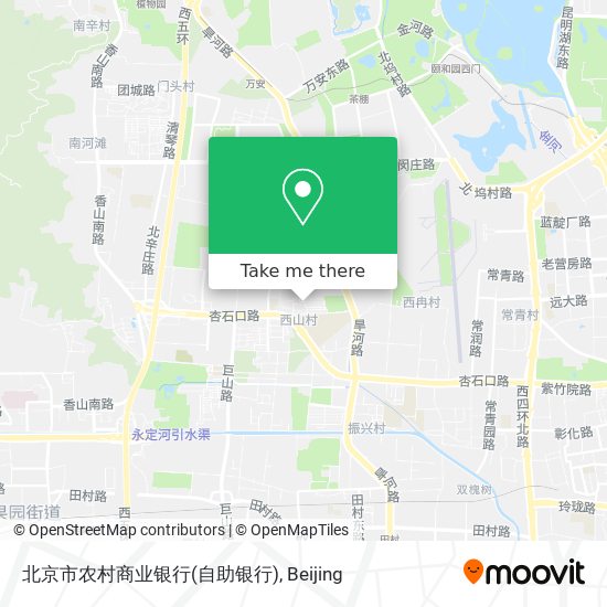 北京市农村商业银行(自助银行) map
