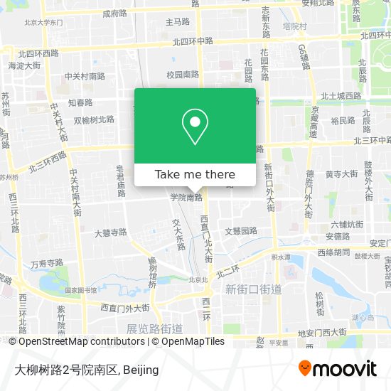 大柳树路2号院南区 map