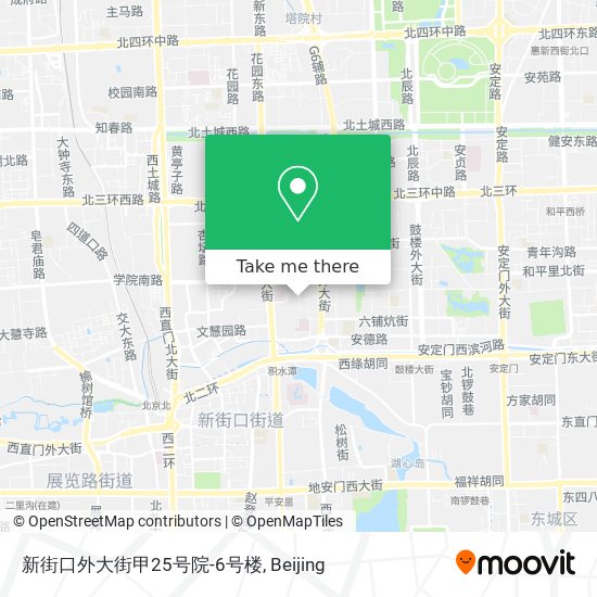 新街口外大街甲25号院-6号楼 map