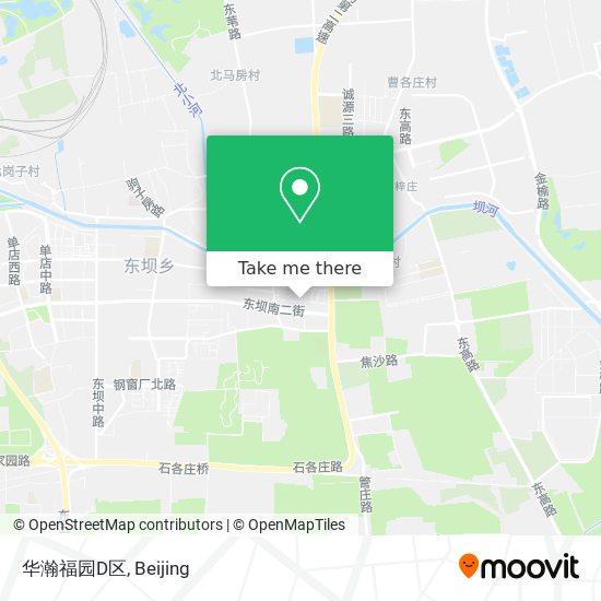 华瀚福园D区 map
