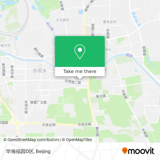 华瀚福园D区 map