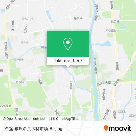 金盏·东坝名贵木材市场 map