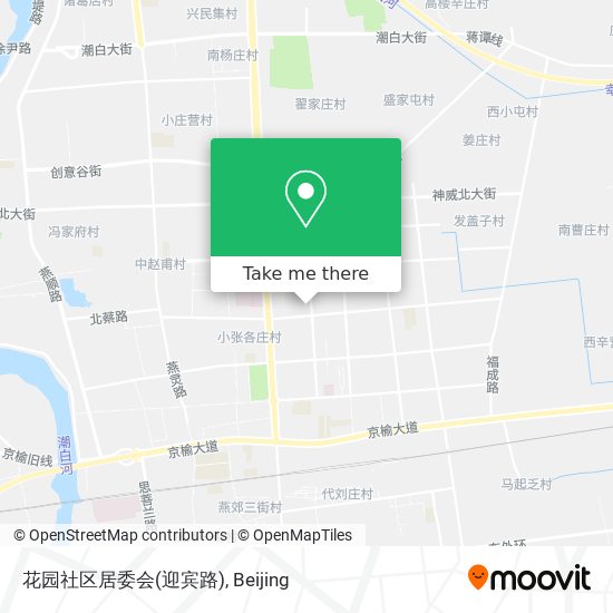 花园社区居委会(迎宾路) map