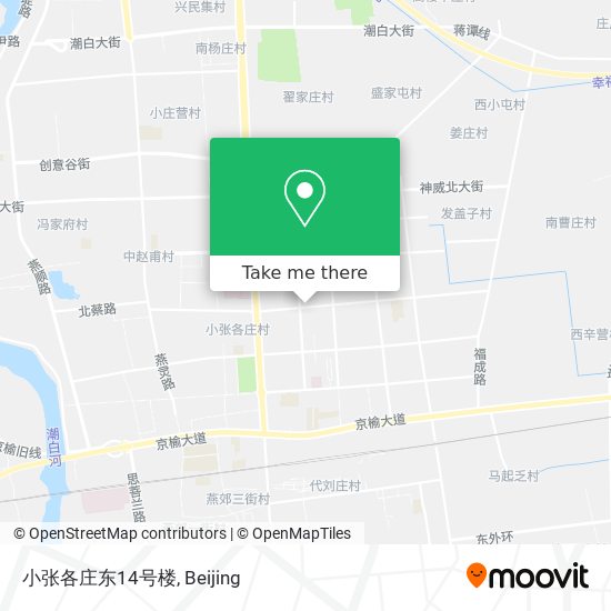 小张各庄东14号楼 map