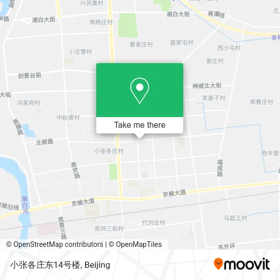 小张各庄东14号楼 map