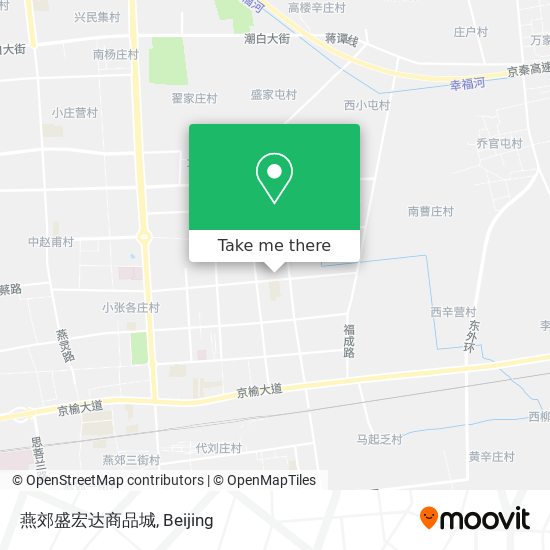 燕郊盛宏达商品城 map