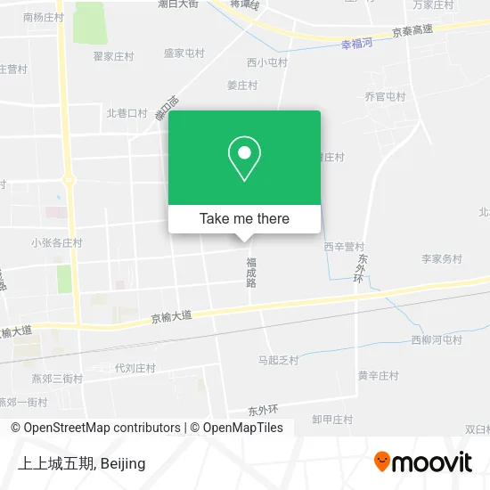 上上城五期 map