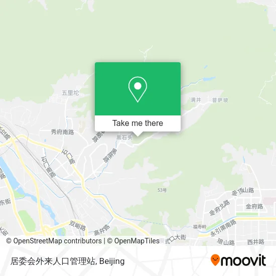 居委会外来人口管理站 map