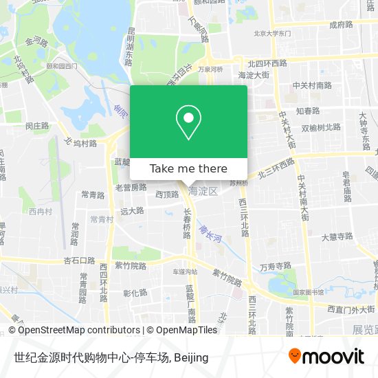 世纪金源时代购物中心-停车场 map
