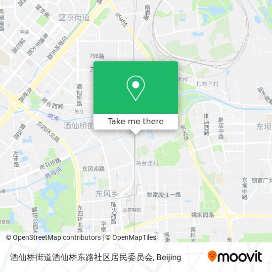 酒仙桥街道酒仙桥东路社区居民委员会 map