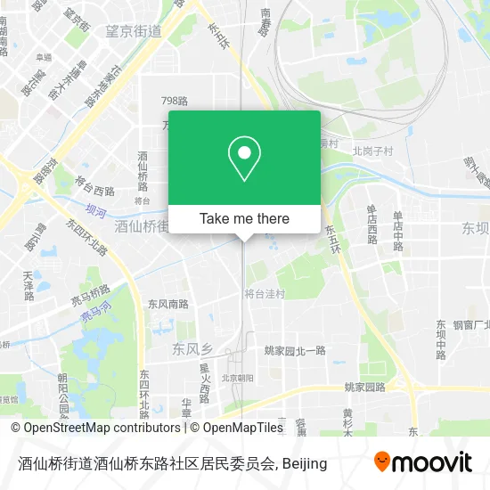 酒仙桥街道酒仙桥东路社区居民委员会 map