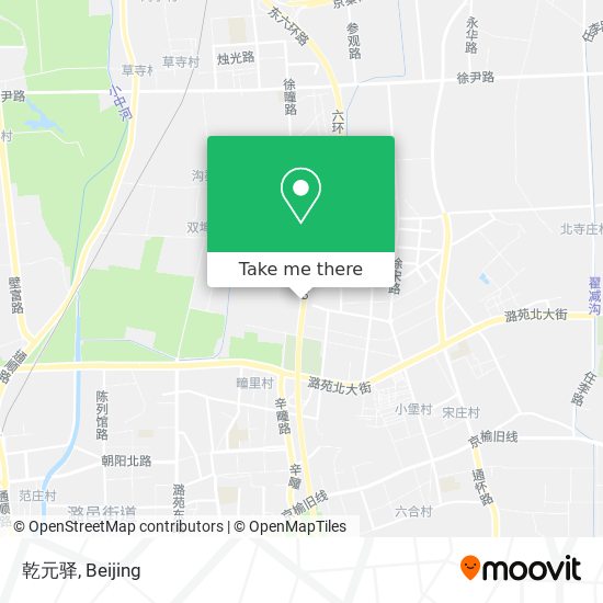 乾元驿 map