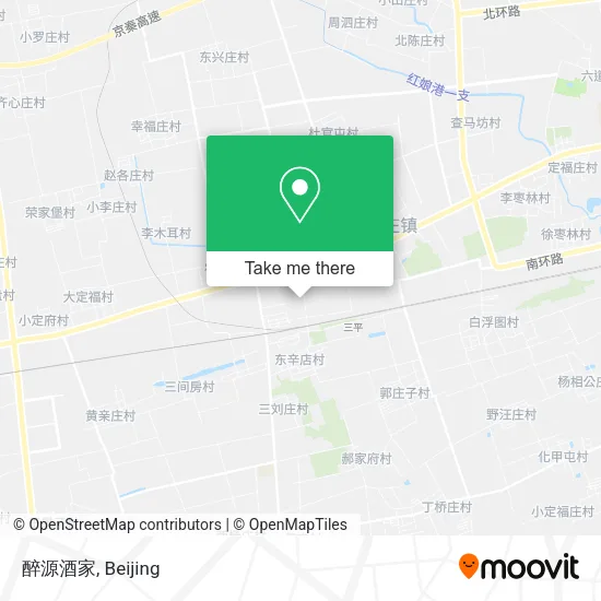 醉源酒家 map