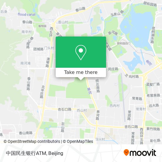 中国民生银行ATM map