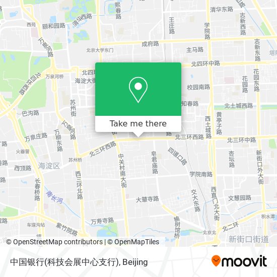 中国银行(科技会展中心支行) map