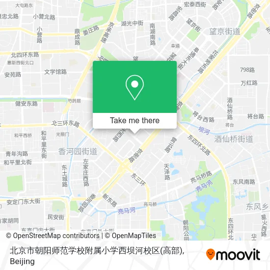 北京市朝阳师范学校附属小学西坝河校区(高部) map
