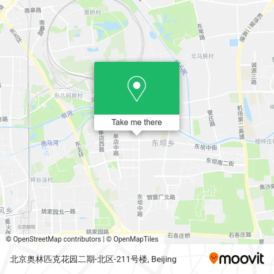 北京奥林匹克花园二期-北区-211号楼 map
