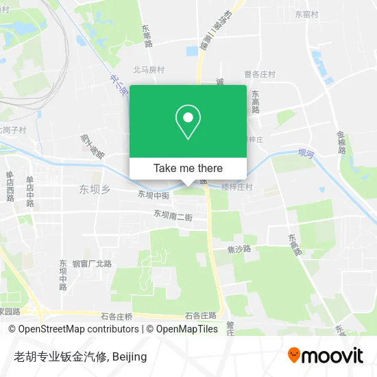 老胡专业钣金汽修 map