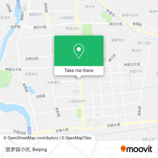 圆梦园小区 map