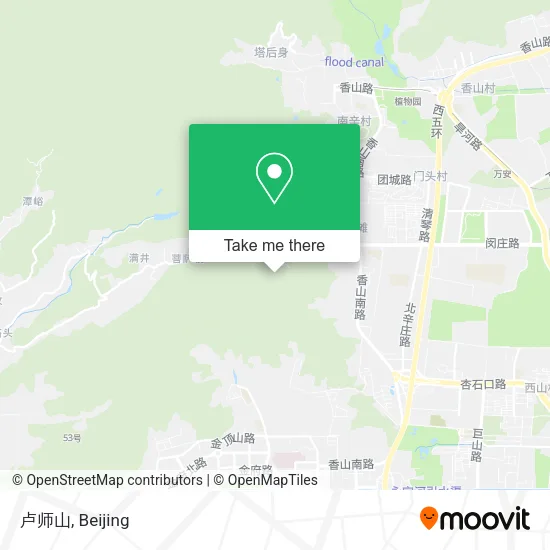 卢师山 map