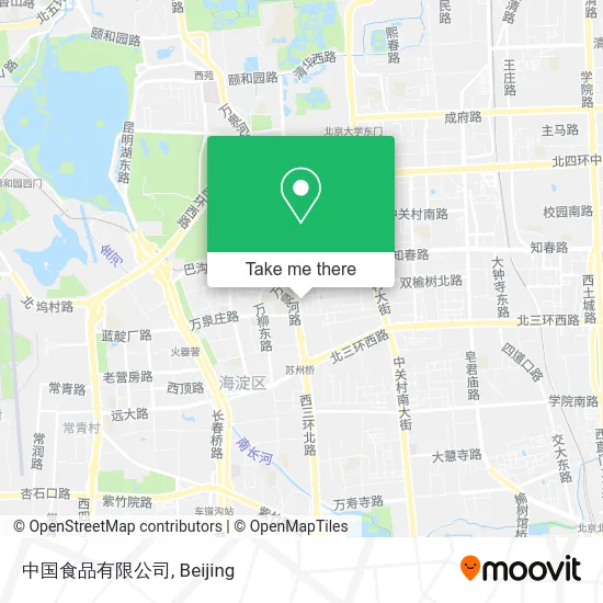 中国食品有限公司 map